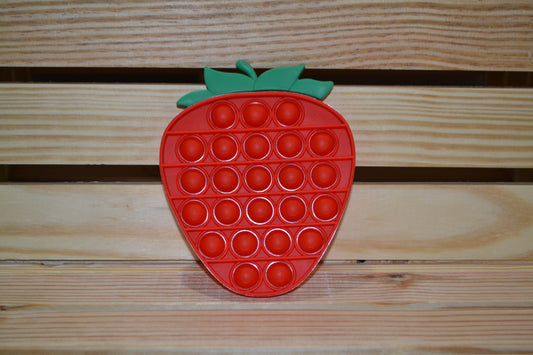 Strawberry Pop-It Toy